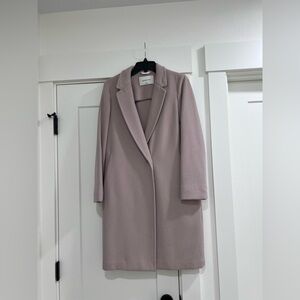 Aritzia Babaton Women's Light Pink Trench Coat